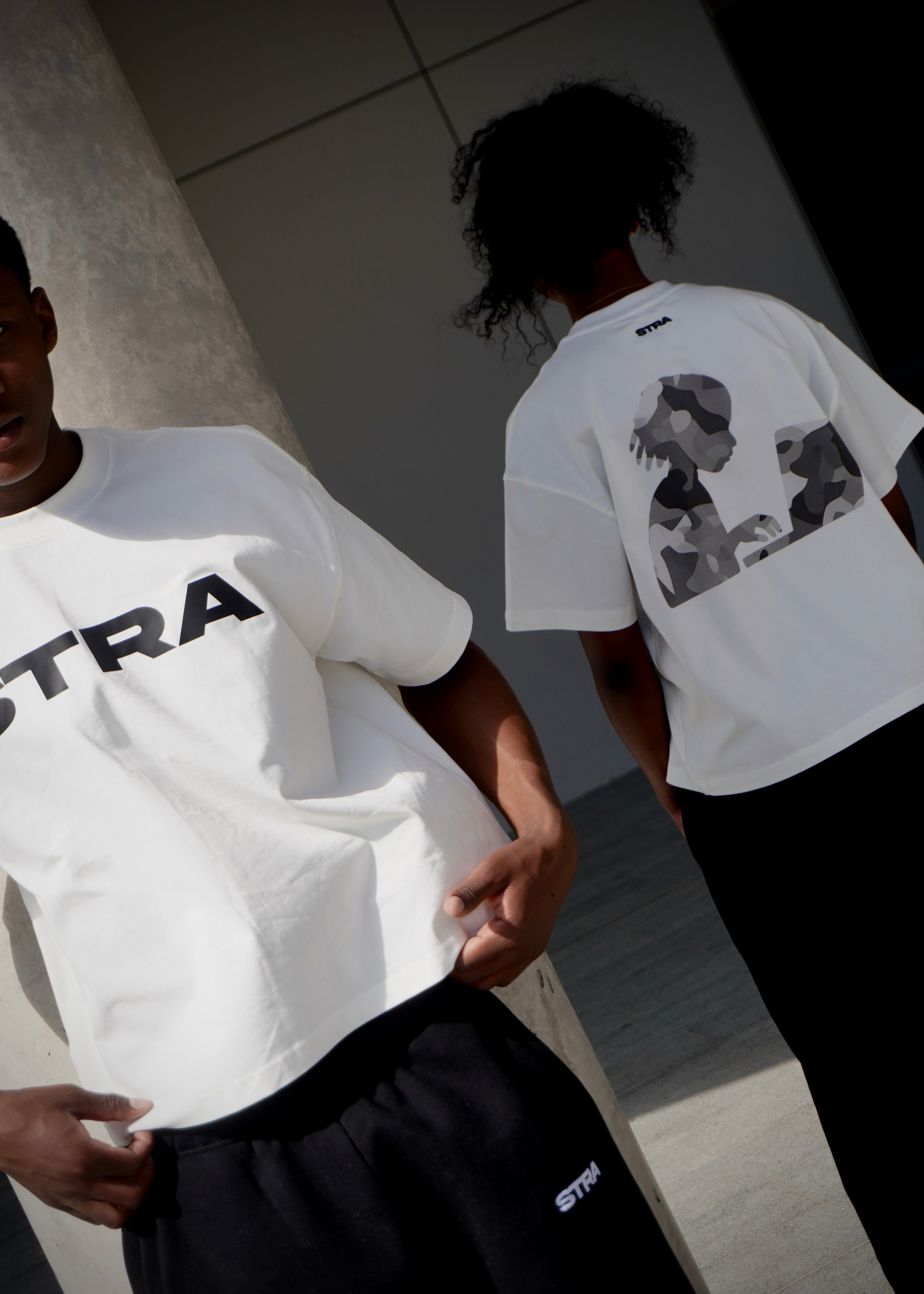 WHITE CAMO TEE