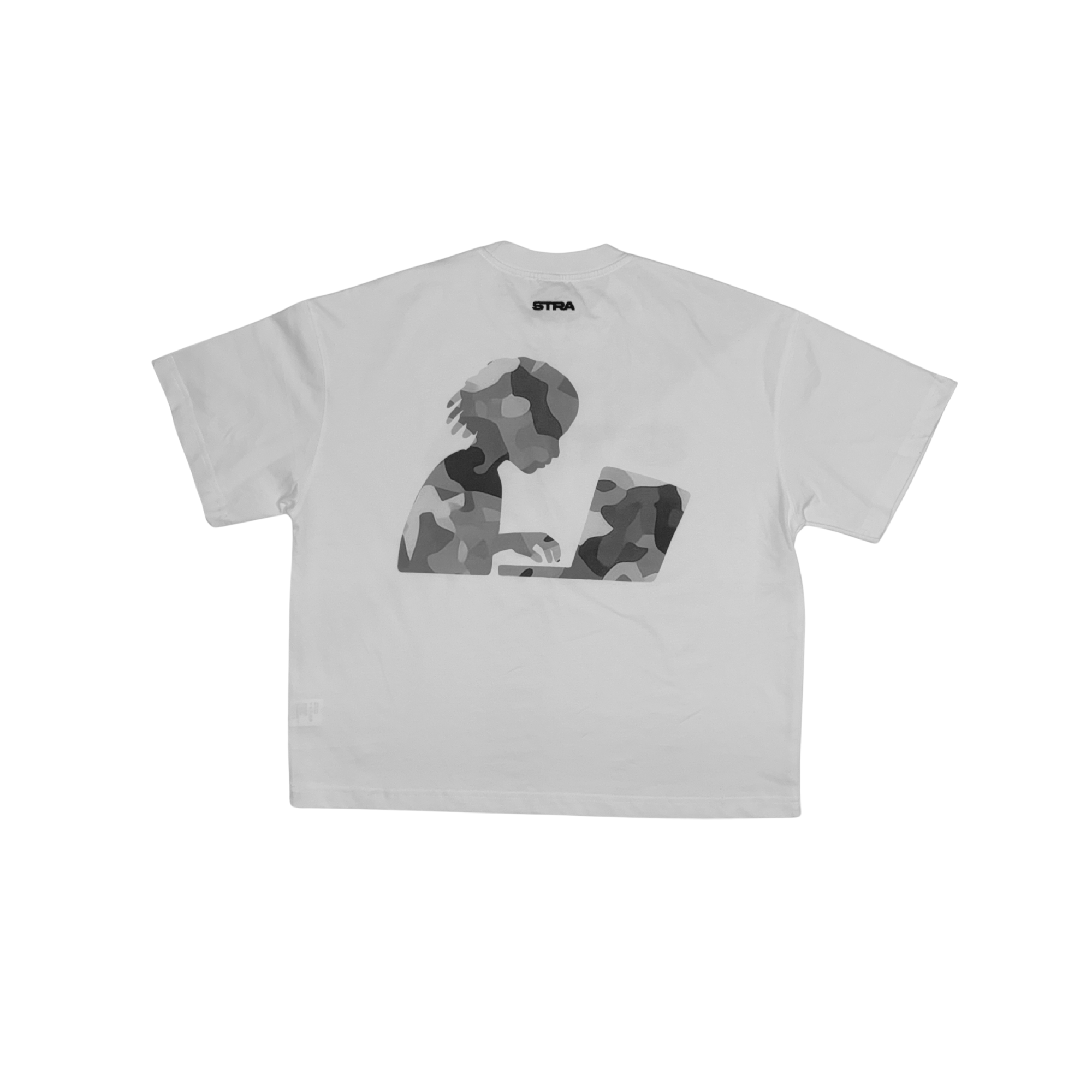 WHITE CAMO TEE